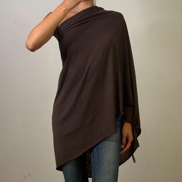 Brown Infinite Scarf - Picture 3 of 5